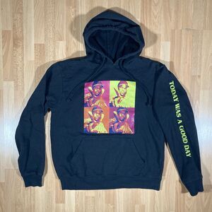 Ice Cube Black Hoodie / Sweatshirt (Men's Size M) • Hip-Hop / Rap Music